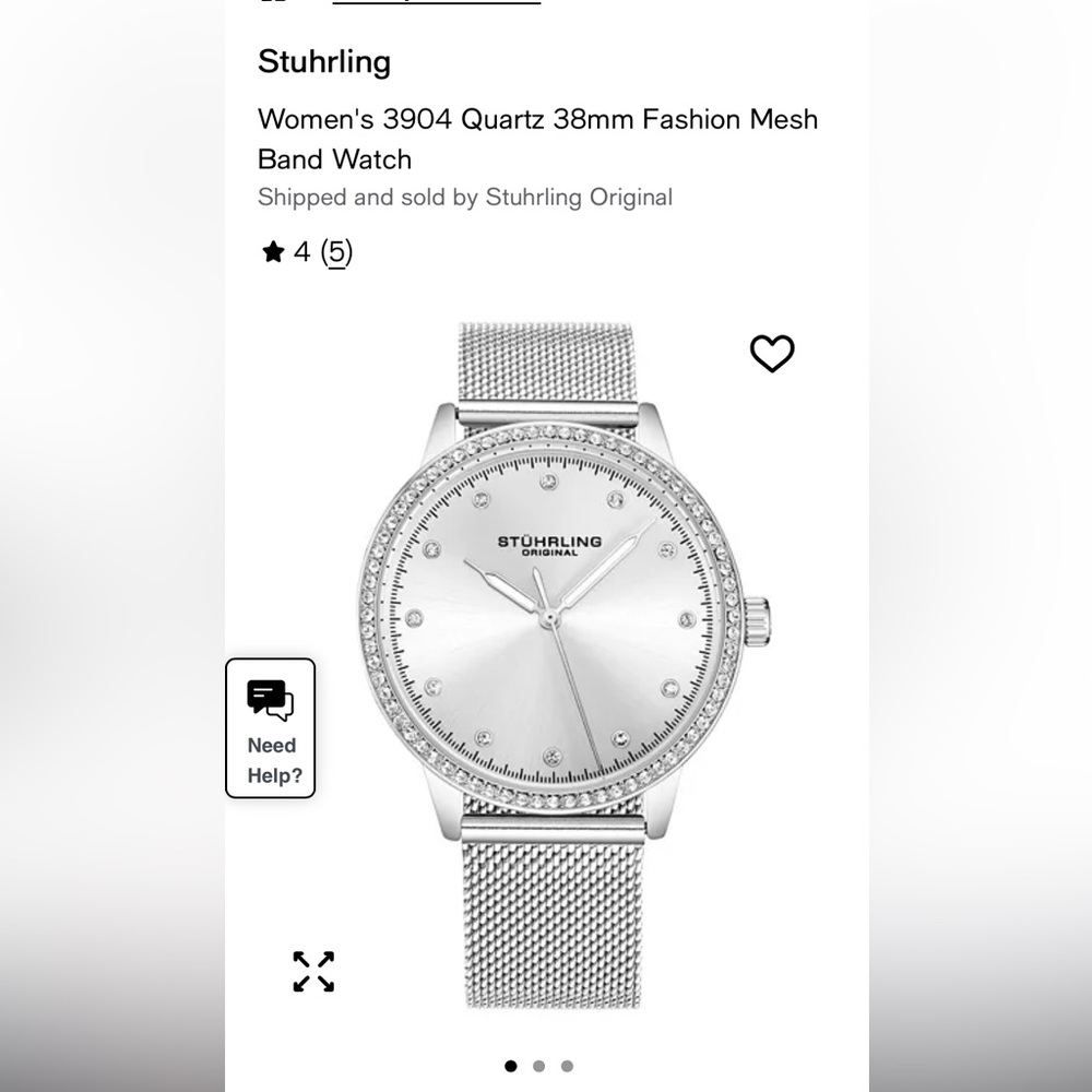 Stuhrling Original Silver Women's Watch
